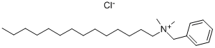 十四烷基二甲基苄基氯化铵 结构式