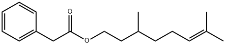 3,7-二甲基-6-亚辛基苯乙酸酯 结构式