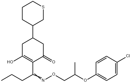 环苯草酮 结构式