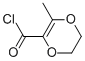 1,4-Dioxin-2-carbonyl chloride, 5,6-dihydro-3-methyl- (9CI) 结构式