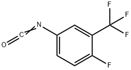异氰酸- 4-氟-3-(三氟甲基)苯酯 结构式