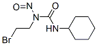 1-(2-Bromoethyl)-3-cyclohexyl-1-nitrosourea 结构式