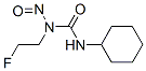 1-(2-fluoroethyl)-3-cyclohexyl-1-nitrosourea 结构式