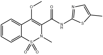 美洛昔康USP标准里的杂质D 结构式