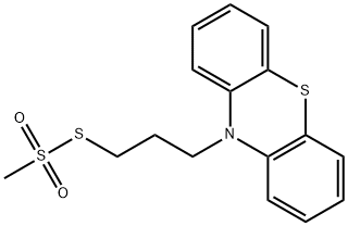 10H-Phenothiazine-10-propyl 10-Methanethiosulfonate 结构式