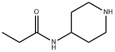 Propanamide, N-4-piperidinyl- 结构式