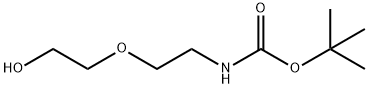 2-(2-BOC-氨基乙氧基)乙醇 结构式