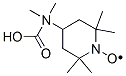 4-(N-carboxymethyl-N-methylamino)-TEMPO 结构式