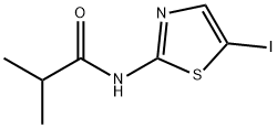 Propionamide,  N-(5-iodo-2-thiazolyl)-2-methyl-  (8CI) 结构式