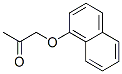 1-(1-Naphtyloxy)-2-propanone 结构式