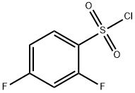 2,4-二氟笨磺酰氯 结构式
