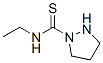 1-Pyrazolidinecarbothioamide,  N-ethyl- 结构式