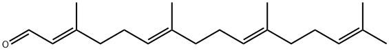 (E,E,E)-3,7,11,15-TetraMethyl-2,6,10,14-hexadecatetraenal 结构式