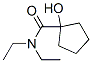 Cyclopentanecarboxamide, N,N-diethyl-1-hydroxy- (8CI) 结构式