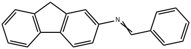 BENZYLIDENE 2-FLUORENAMINE 结构式