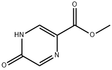 5-羟基吡嗪-2-羧酸甲酯 结构式