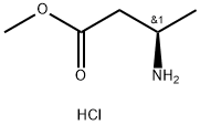 R-3-氨基丁酸甲酯盐酸盐 结构式