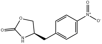 (S)-4-(4'-硝基苄基)-1,3-恶唑烷-2-酮 结构式