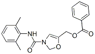 [3-[(2,6-dimethylphenyl)carbamoyl]oxazol-5-yl]methyl benzoate 结构式
