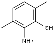 2-氨基-3,6-二甲基苯硫酚 结构式