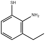 2-氨基-3-乙基苯硫酚 结构式