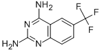6-Trifluoromethyl-quinazoline-2,4-d
iamine 结构式