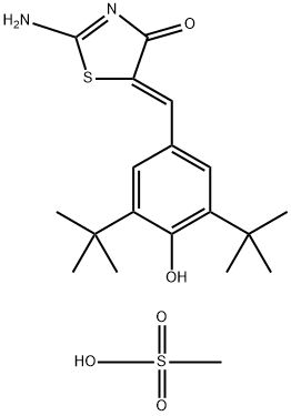 甲磺酸达布非龙 结构式