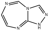 1H-1,2,4-Triazolo[3,4-b][1,3,5]triazepine(9CI) 结构式