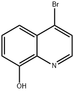 4-溴-8-羟基喹啉 结构式