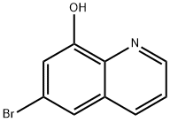 6-溴-8-羟基喹啉 结构式