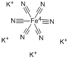 亚铁氰化钾 结构式
