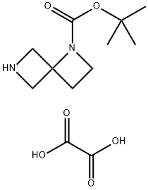 1-BOC-1,6-二氮杂螺[3.3]庚烷草酸盐 结构式