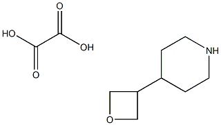 4-(Oxetan-3-yl)piperidine oxalate 结构式