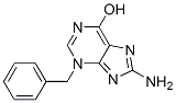 8-amino-3-benzylhypoxanthine 结构式