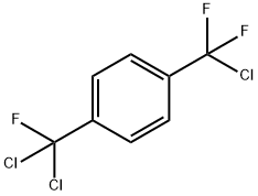 1-(CHLORODIFLUOROMETHYL)-4-(DICHLOROFLUOROMETHYL)BENZENE 结构式