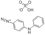 4-苯氨基苯胺重氮硫氢酸盐 结构式