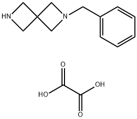 2-苄基-2,6-二氮杂螺[3,3]庚烷草酸盐 结构式