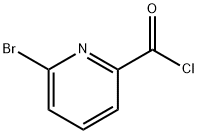 6-BROMOPICOLINIC ACID CHLORIDE 结构式