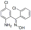 2-氨基-2',5-二氯二苯甲酮肟 结构式