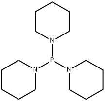 亚磷酸三酰哌啶 结构式