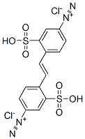 4,4'-(亚乙烯基)二[3-磺基偶氮苯]二氯化物 结构式