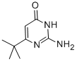 4(3H)-PYRIMIDINONE,2-AMINO-6-(1,1-DIMETHYLETHYL) 结构式