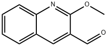 2-甲氧基喹啉-3-甲醛 结构式
