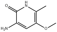 2(1H)-Pyridinone,  3-amino-5-methoxy-6-methyl- 结构式