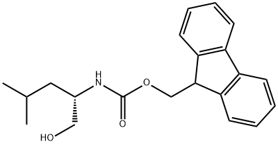 FMOC-亮氨醇 结构式