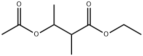 ETHYL3-ACETOXY-2-METHYLBUTYRATE 结构式