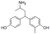 4-[3-Amino-1-(4-hydroxyphenyl)butyl]-2-methylphenol 结构式