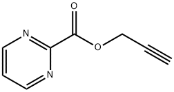 2-Pyrimidinecarboxylicacid,2-propynylester(9CI) 结构式