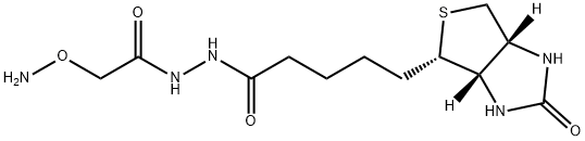脲氨基酸氧羰基肼-D-生物素 结构式