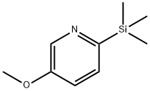 Pyridine, 5-methoxy-2-(trimethylsilyl)- (9CI) 结构式